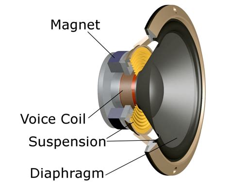 speaker parts diagram 
